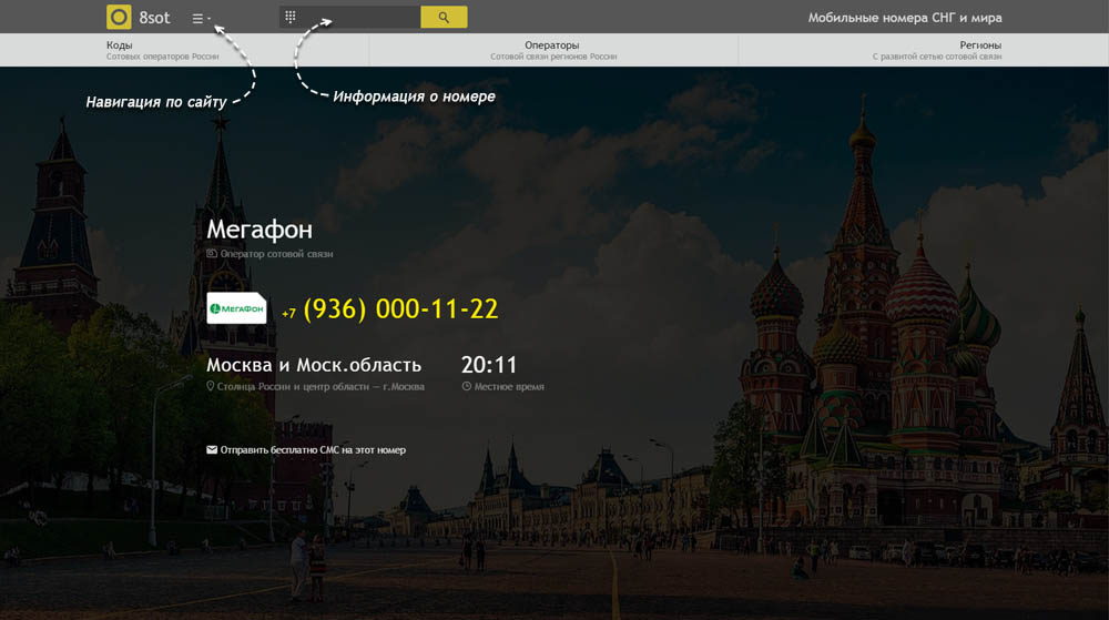 Код 936
— какой оператор и регион сотовой связи у номера