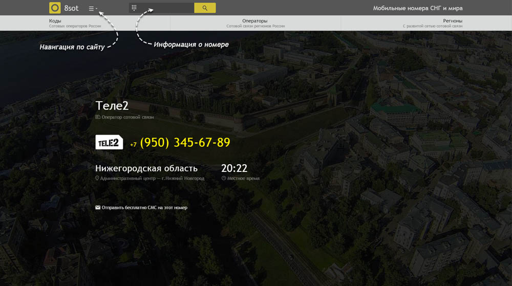 Код 950
— какой оператор и регион сотовой связи у номера