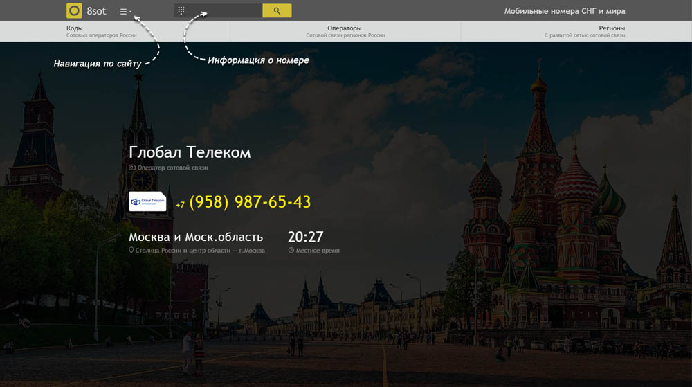 Код 958
— какой оператор и регион сотовой связи у номера