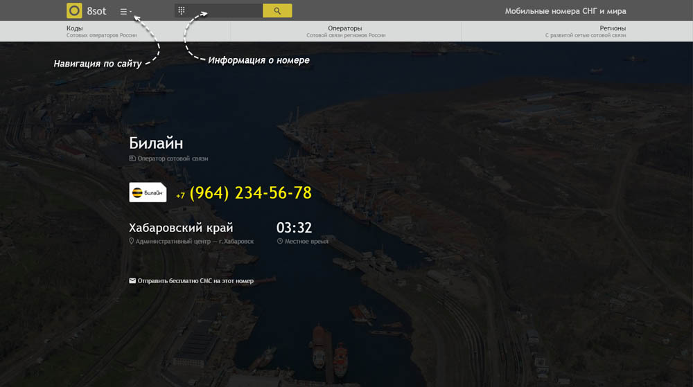 Код 964
— какой оператор и регион сотовой связи у номера